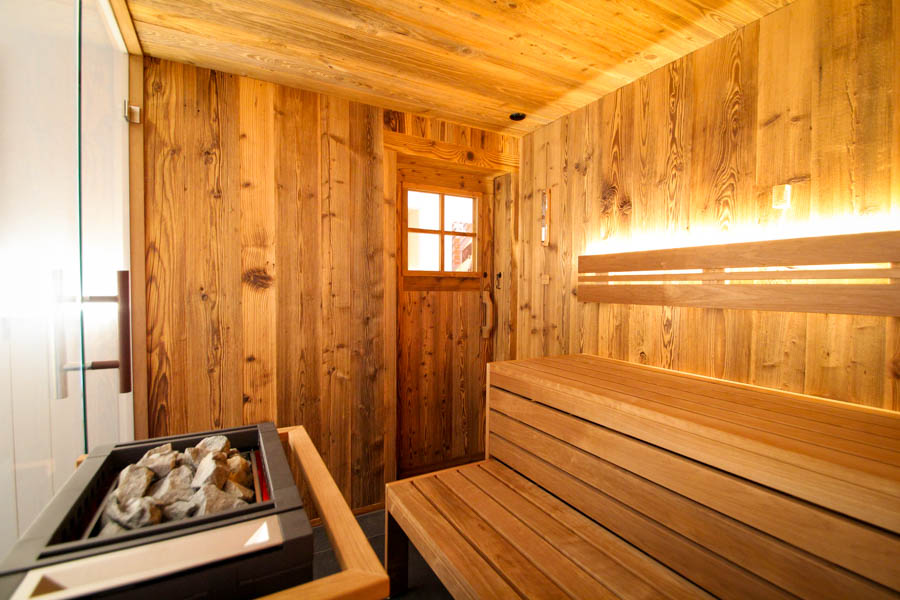 Bild einer Dampfsauna