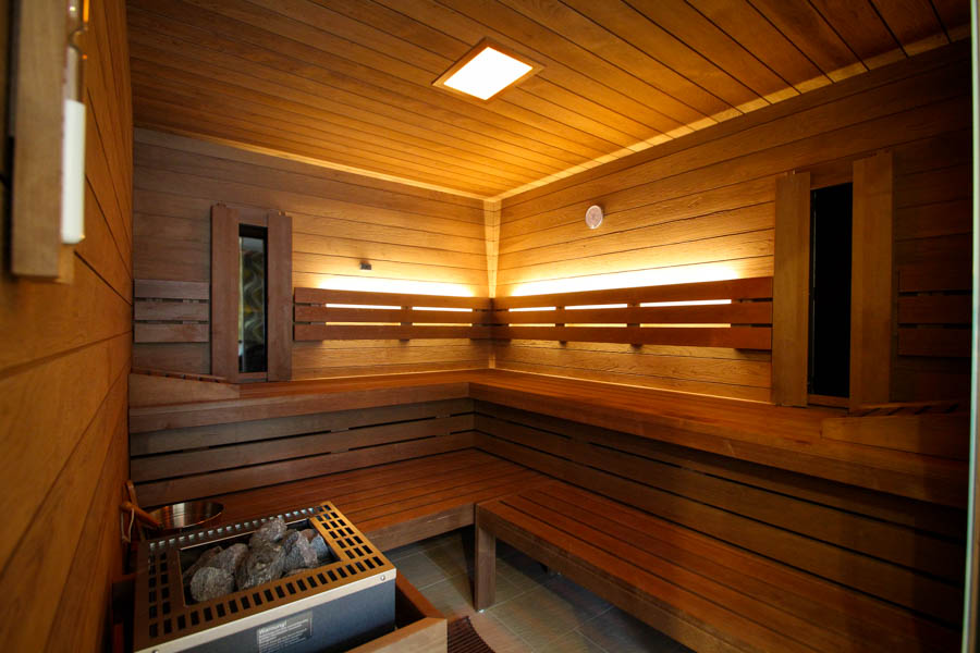 Bild einer Dampfsauna